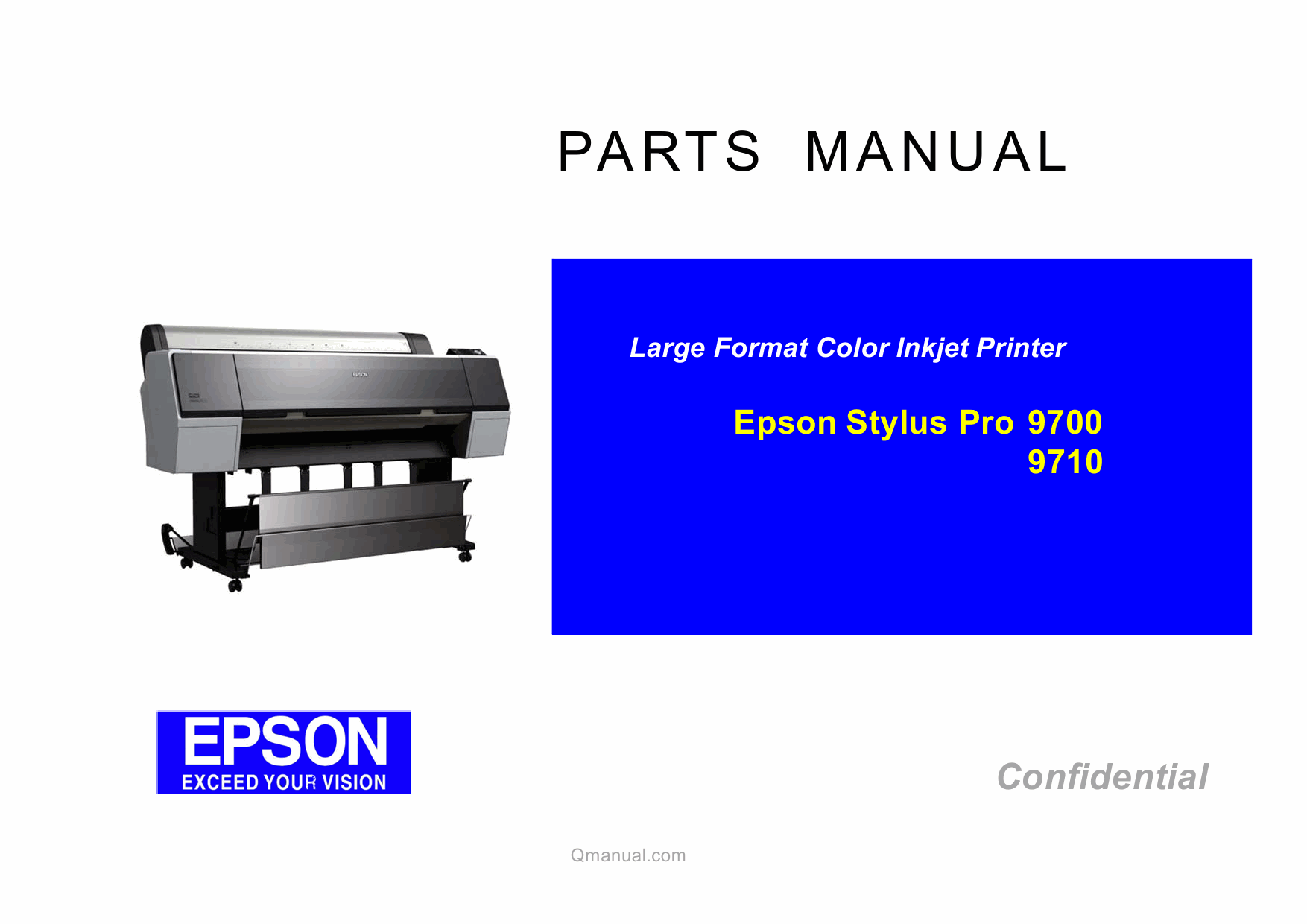 EPSON StylusPro 9700 9710 Parts Manual-1